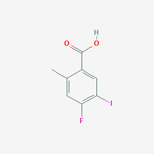 4-Fluoro-5-iodo-2-methylbenzoic acid
