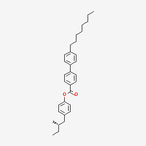 [1,1'-Biphenyl]-4-carboxylic acid, 4'-octyl-, 4-[(2S)-2-methylbutyl]phenyl ester