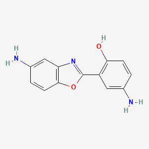 Phenol, 4-amino-2-(5-amino-2-benzoxazolyl)-