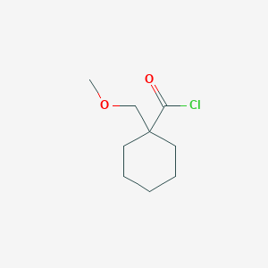 1-(Methoxymethyl)cyclohexane-1-carbonyl chloride