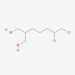 2-(4,5-Dichloropentyl)propane-1,3-diol