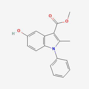 methyl 5-hydroxy-2-methyl-1-phenyl-1H-indole-3-carboxylate