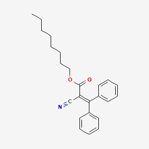 Octyl 2-cyano-3,3-diphenylprop-2-enoate