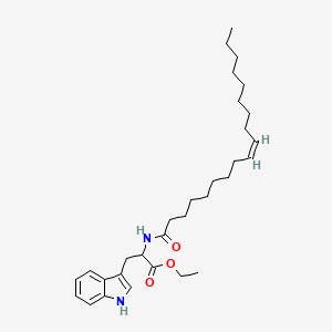 molecular formula C31H48N2O3 B14459981 N-(1-Oxo-9-octadecenyl)tryptophan ethyl ester CAS No. 71806-22-9