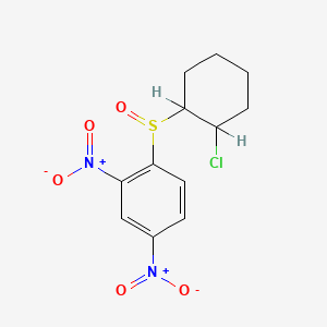 2-Chlorocyclohexyl 2,4-dinitrophenyl sulfoxide