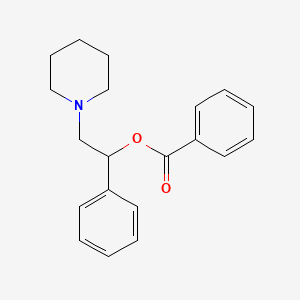 N-beta-Benzoyloxy-beta-phenylethylpiperidine