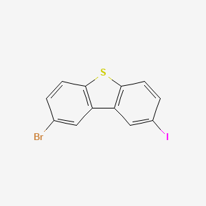 molecular formula C12H6BrIS B1446004 2-溴-8-碘二苯并噻吩 CAS No. 1206544-88-8