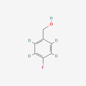 molecular formula C7H7FO B1446008 (4-Fluorophenyl-2,3,5,6-d4)methanol CAS No. 93111-26-3