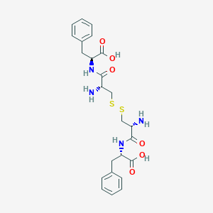 molecular formula C24H30N4O6S2 B1446031 (H-Cys-Phe-OH)2 CAS No. 62130-80-7