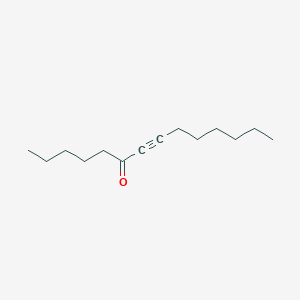 Tetradec-7-YN-6-one