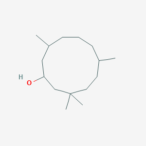 3,3,6,10-Tetramethylcycloundecan-1-ol