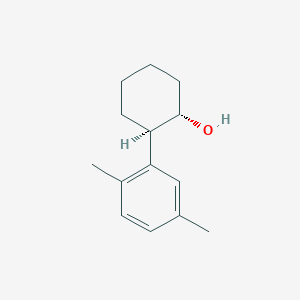 molecular formula C14H20O B1446039 trans-2-(2,5-Dimethylphenyl)cyclohexanol CAS No. 1808331-67-0