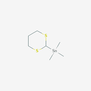 (1,3-Dithian-2-yl)(trimethyl)stannane