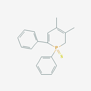 3,4-Dimethyl-1,6-diphenyl-1,2-dihydro-1lambda~5~-phosphinine-1-thione