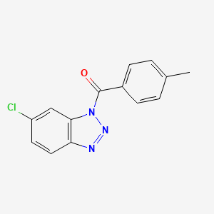 1H-Benzotriazole, 6-chloro-1-(4-methylbenzoyl)-