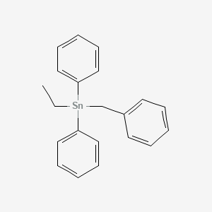 Benzyl(ethyl)diphenylstannane