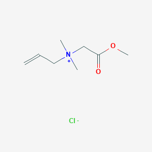 N-(2-Methoxy-2-oxoethyl)-N,N-dimethylprop-2-en-1-aminium chloride