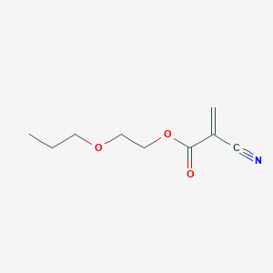 2-Propoxyethyl 2-cyanoprop-2-enoate