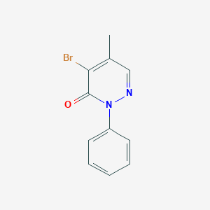 4-Bromo-5-methyl-2-phenylpyridazin-3(2H)-one