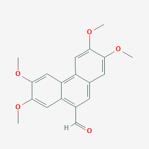 9-Phenanthrenecarboxaldehyde, 2,3,6,7-tetramethoxy-