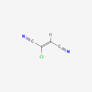 2-Butenedinitrile, 2-chloro-, (Z)-