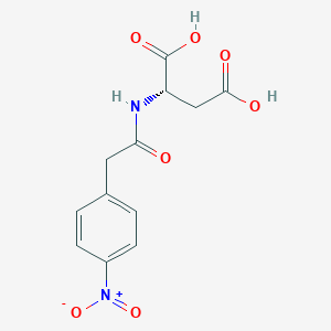 N-[(4-Nitrophenyl)acetyl]-L-aspartic acid