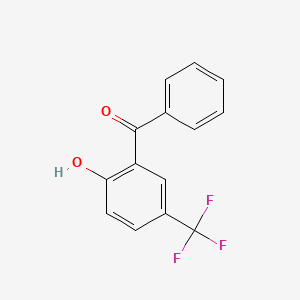 (2-Hydroxy-5-(trifluoromethyl)phenyl)(phenyl)methanone