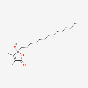 5-Hydroxy-3,4-dimethyl-5-tetradecylfuran-2(5H)-one