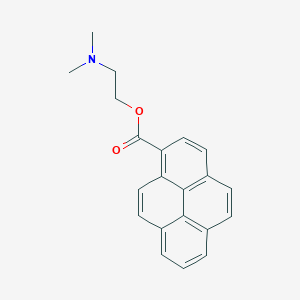 2-(Dimethylamino)ethyl pyrene-1-carboxylate