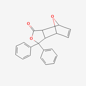 3,3-Diphenyl-3a,4,7,7a-tetrahydro-4,7-epoxy-2-benzofuran-1(3H)-one