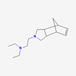 4,7-Methanoisoindoline, 3a,7a-dihydro-2-(diethylaminoethyl)-