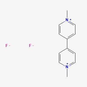 molecular formula C12H14F2N2 B14461112 1,1'-Dimethyl-4,4'-bipyridin-1-ium difluoride CAS No. 67291-29-6