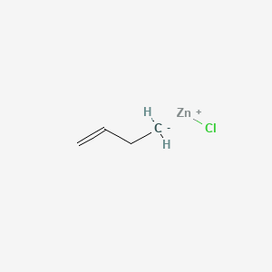 molecular formula C4H7ClZn B14461130 but-1-ene;chlorozinc(1+) CAS No. 74133-07-6