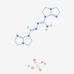 2,3,5,6-Tetrahydro-N-(imino(2,3,5,6-tetrahydro-1H-imidazo(1,2-a)imidazol-1-yl)methyl)-1H-imidazo(1,2-a)imidazole-1-carboxamidine monosulphate