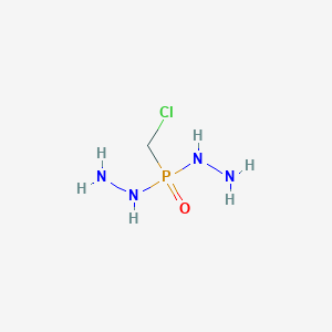 P-(Chloromethyl)phosphonic dihydrazide