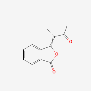 3-(3-Oxobutan-2-ylidene)-2-benzofuran-1(3H)-one