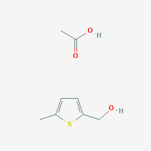 Acetic acid;(5-methylthiophen-2-yl)methanol