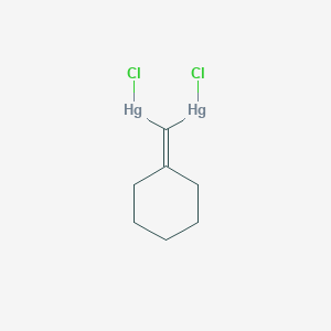 Chloro-[chloromercurio(cyclohexylidene)methyl]mercury