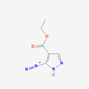 4-ethoxycarbonyl-1H-pyrazole-5-diazonium