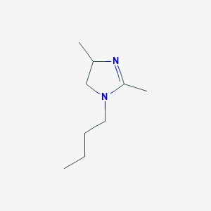 1-Butyl-2,4-dimethyl-4,5-dihydro-1H-imidazole