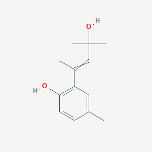 2-(4-Hydroxy-4-methylpent-2-en-2-yl)-4-methylphenol