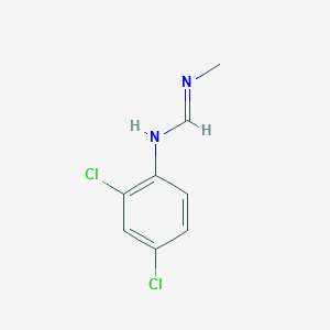 N-(2,4-Dichlorophenyl)-N'-methylmethanimidamide