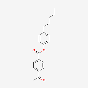 4-Pentylphenyl 4-acetylbenzoate