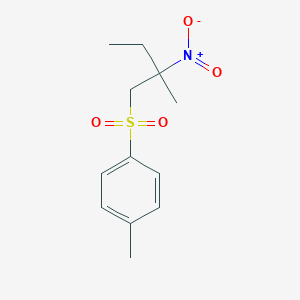 1-Methyl-4-(2-methyl-2-nitrobutane-1-sulfonyl)benzene