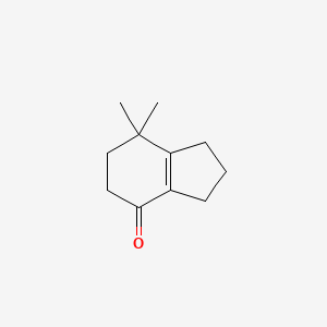 4H-Inden-4-one, 1,2,3,5,6,7-hexahydro-7,7-dimethyl-