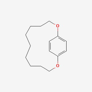 molecular formula C15H22O2 B1446189 1,11-二氧杂[11]对二环烷 CAS No. 6571-51-3