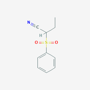 2-(Benzenesulfonyl)butanenitrile