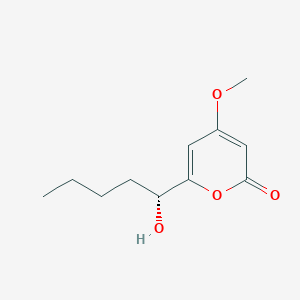 6-[(1R)-1-Hydroxypentyl]-4-methoxy-2H-pyran-2-one