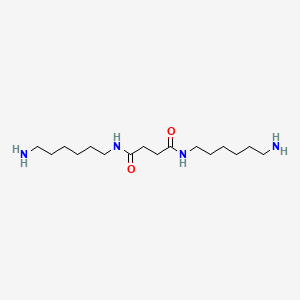 Butanediamide, N,N'-bis(6-aminohexyl)-