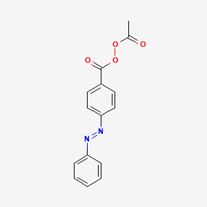 Acetyl 4-phenyldiazenylbenzenecarboperoxoate